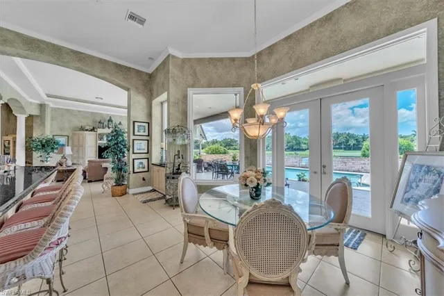 a living room filled with furniture