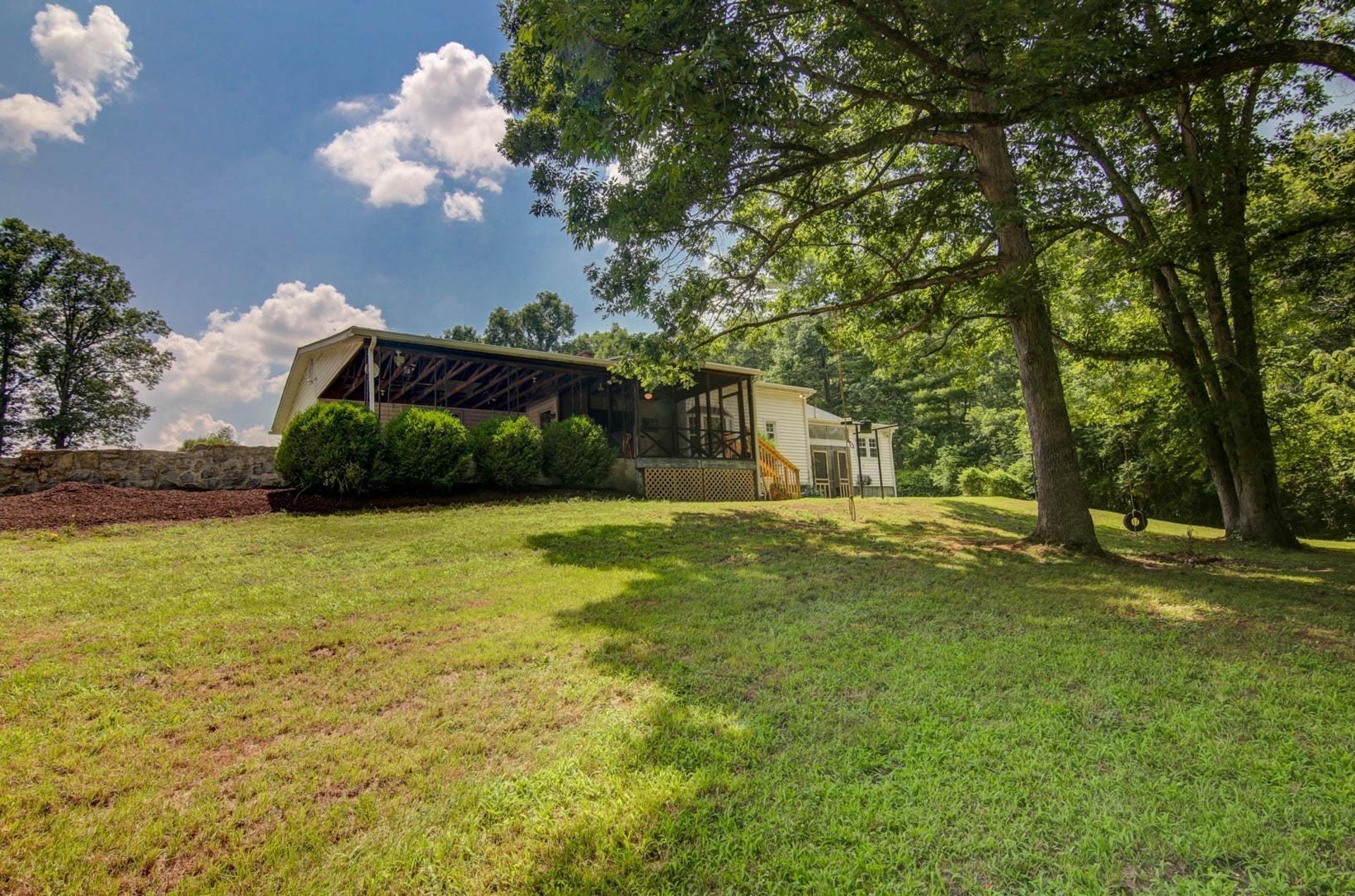 580 Mt Pleasant Church Road Fincastle, VA 24090 - Photo 31 of 39 a house view with swimming pool in front of it