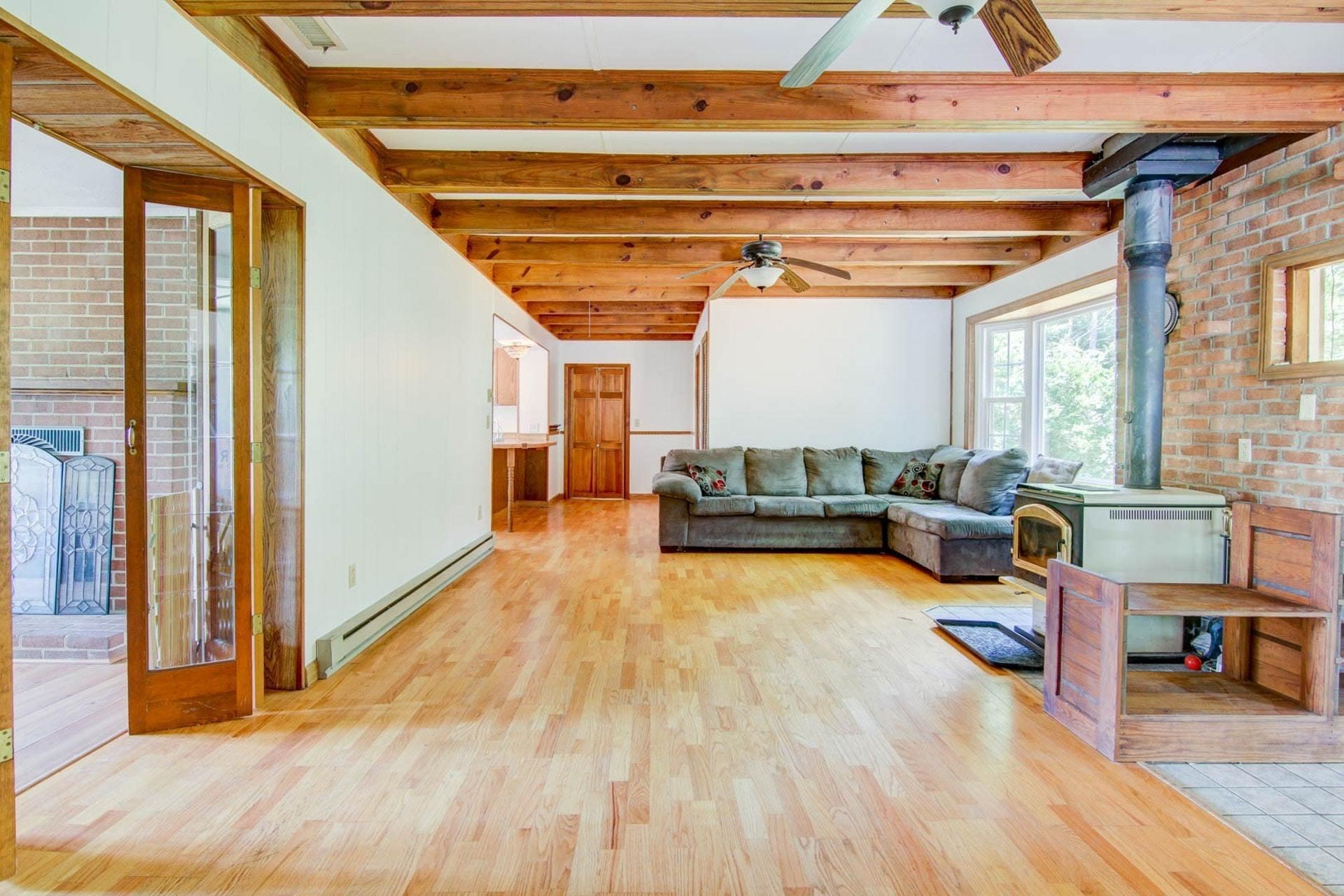 580 Mt Pleasant Church Road Fincastle, VA 24090 - Photo 8 of 39 a view of a livingroom with hardwood and furniture