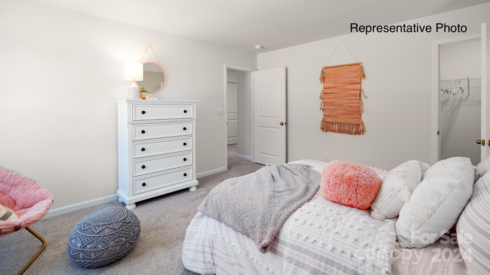 7922 Old Brk Road Sherrills Ford, NC 28673 - Photo 19 of 32 a bedroom with a bed and closet
