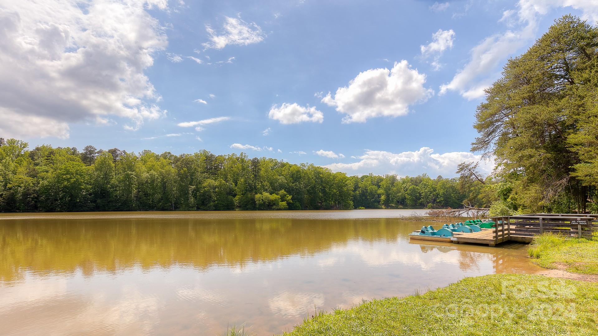 7922 Old Brk Road Sherrills Ford, NC 28673 - Photo 29 of 32 a view of a lake with houses in the back