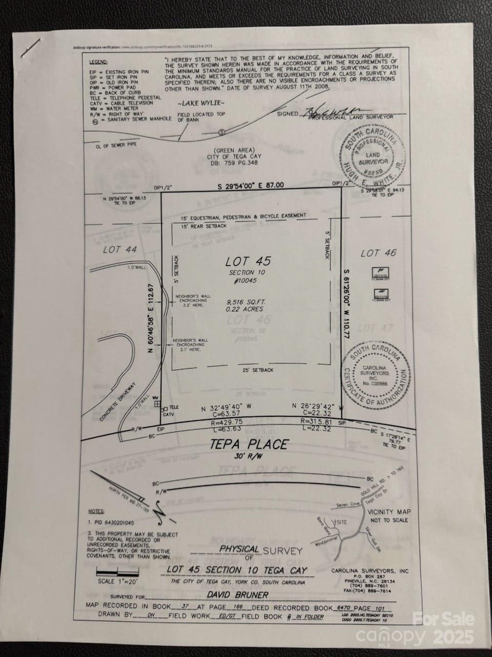 10045 Tepa Place Tega Cay, SC 29708 - Photo 2 of 2 a close up of a mirror