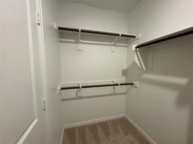 a view of walk in closet