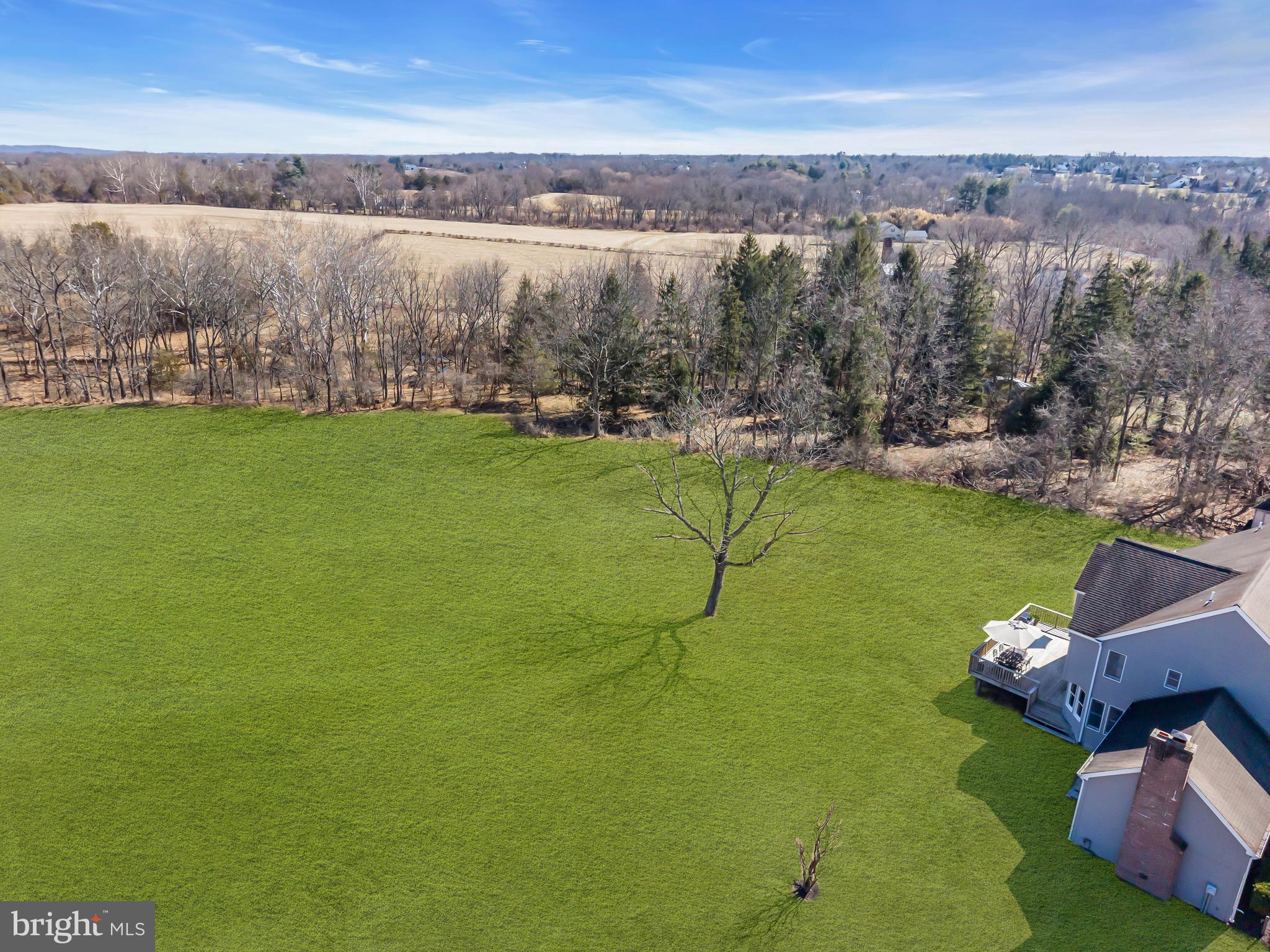 309 Pennington Harbourton Road Pennington, NJ 08534 - Photo 56 of 67 Aerial Views of The back