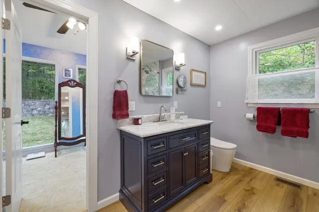 a room with storage and utility