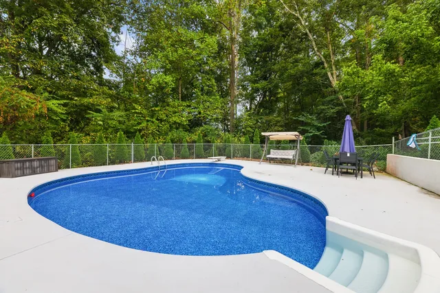 a view of outdoor space and patio