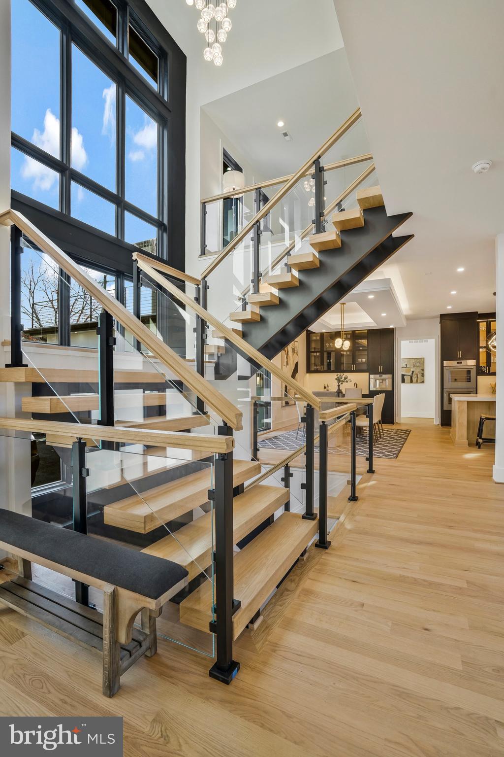 1520 Brookhaven Drive McLean, VA 22101 - Photo 39 of 108 Beautiful wood floating stairs