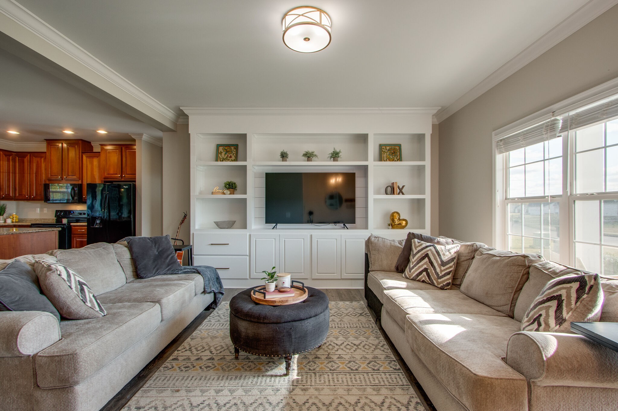 1164 Wrights Mill Road Spring Hill, TN 37174 - Photo 5 of 30 a living room with furniture and a flat screen tv