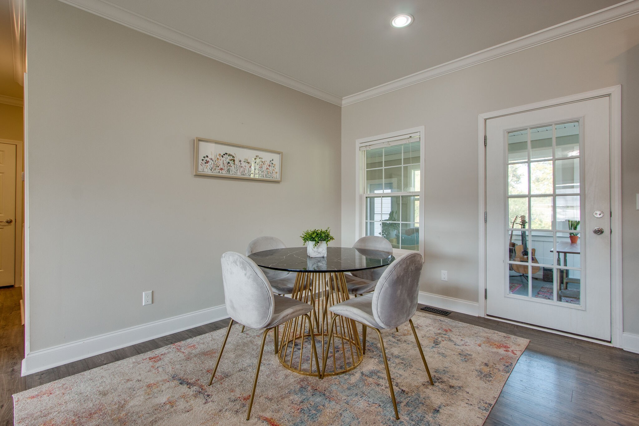 1164 Wrights Mill Road Spring Hill, TN 37174 - Photo 8 of 30 a view of a dining room with furniture and wooden floor