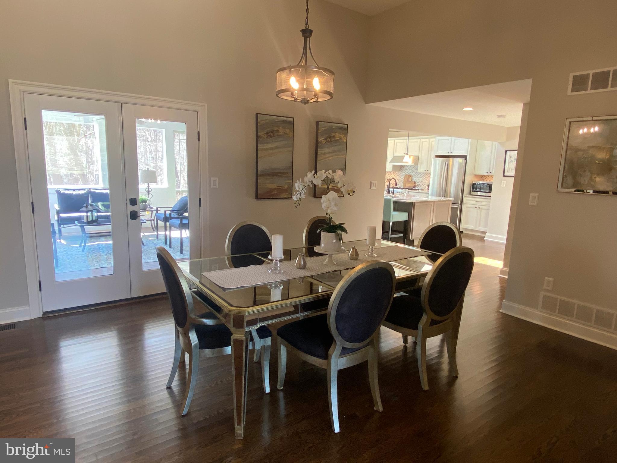 35 Dunminning Road Newtown Square, PA 19073 - Photo 16 of 37 Attractive dining room w/ access to covered porch
