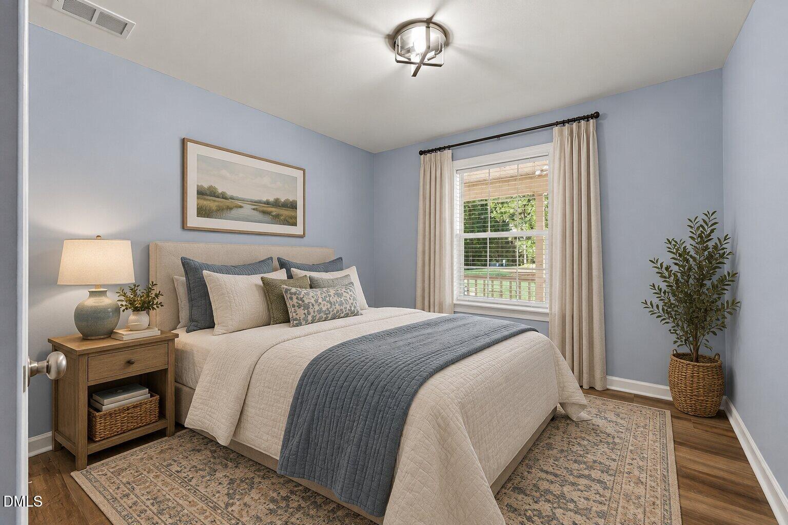 5665 Baptist Assembly Road Julian, NC 27283 - Photo 23 of 46 Bedroom 2 - Image has been virtually staged