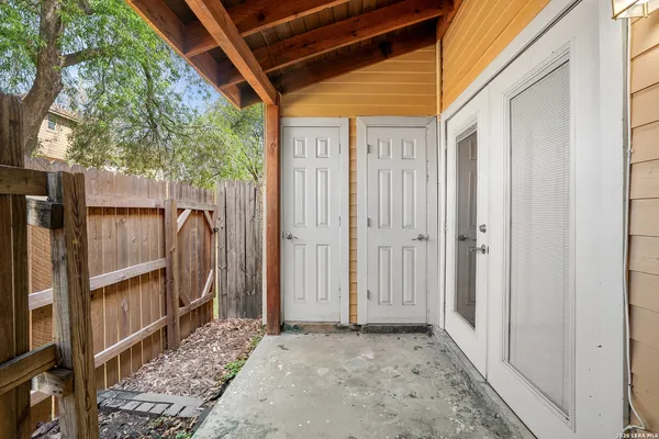 a view of a small space