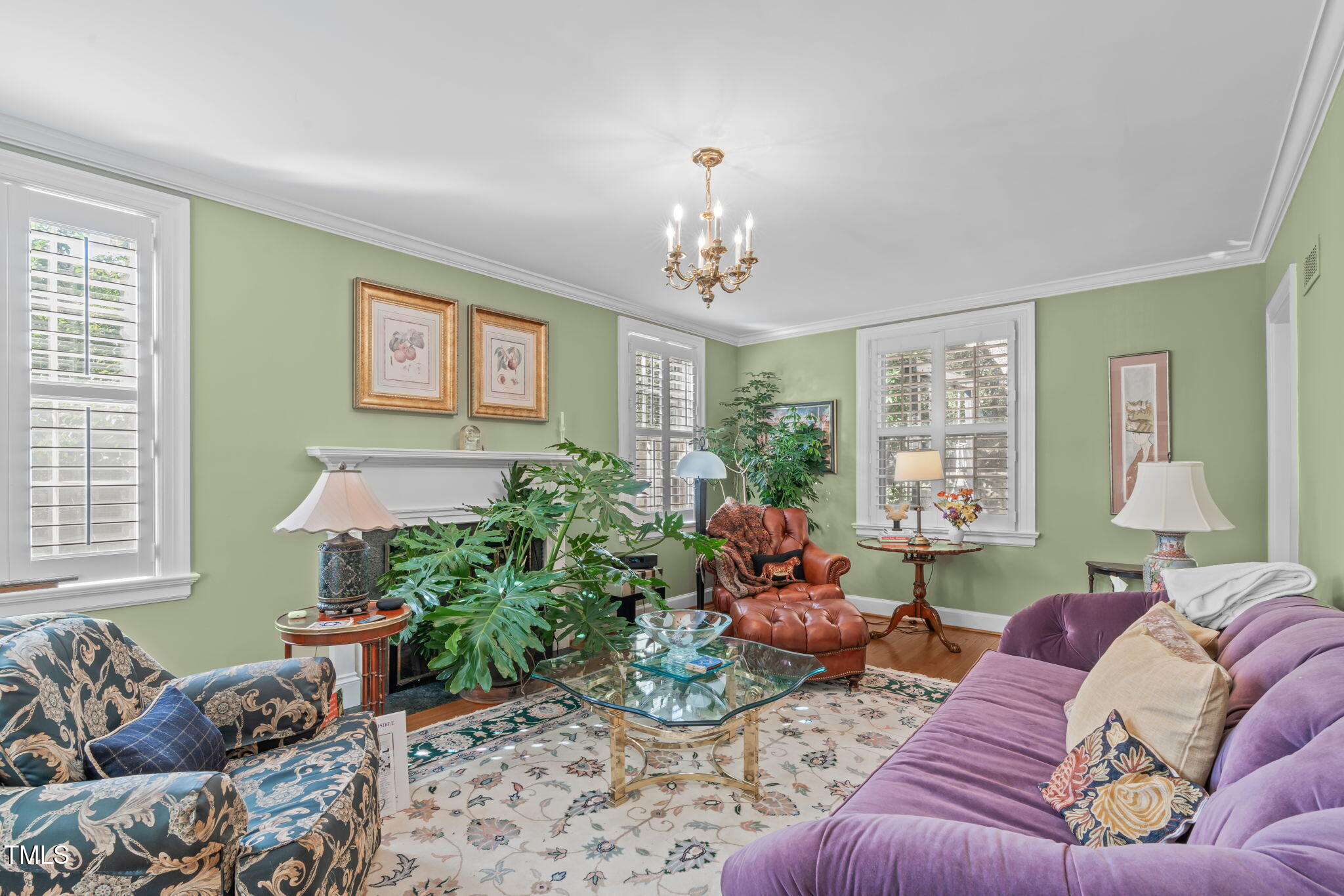 23 Shepherd Street Raleigh, NC 27607 - Photo 3 of 36 a living room with furniture and a large window