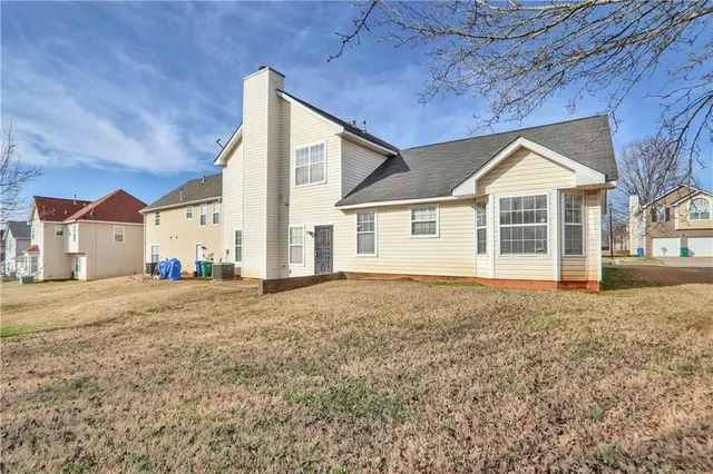 a house with a outdoor space
