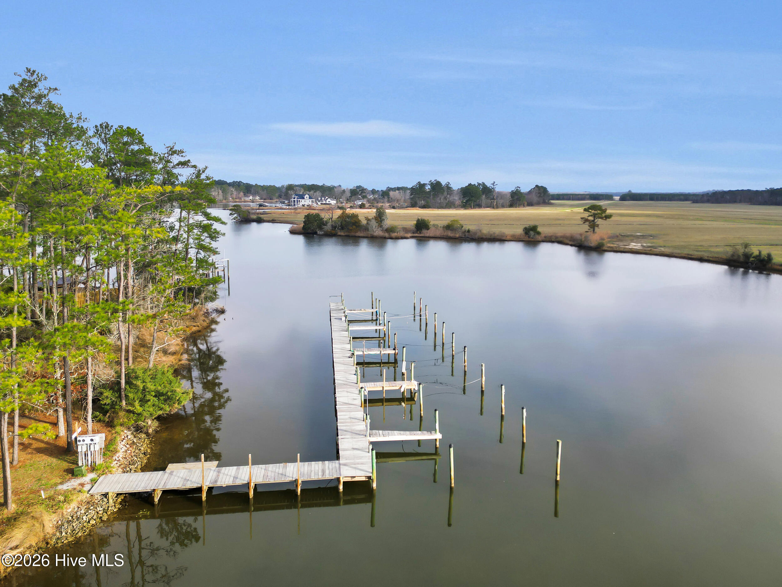 61 Spinnaker Point Road North Oriental, NC 28571 - Photo 44 of 49 Aerial View / Waterview
