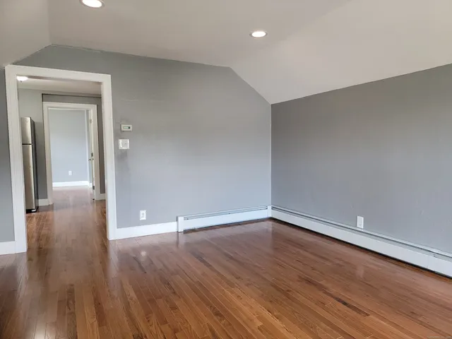 wooden floor in an empty room