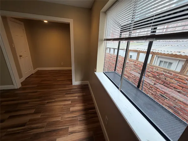 a view of a balcony
