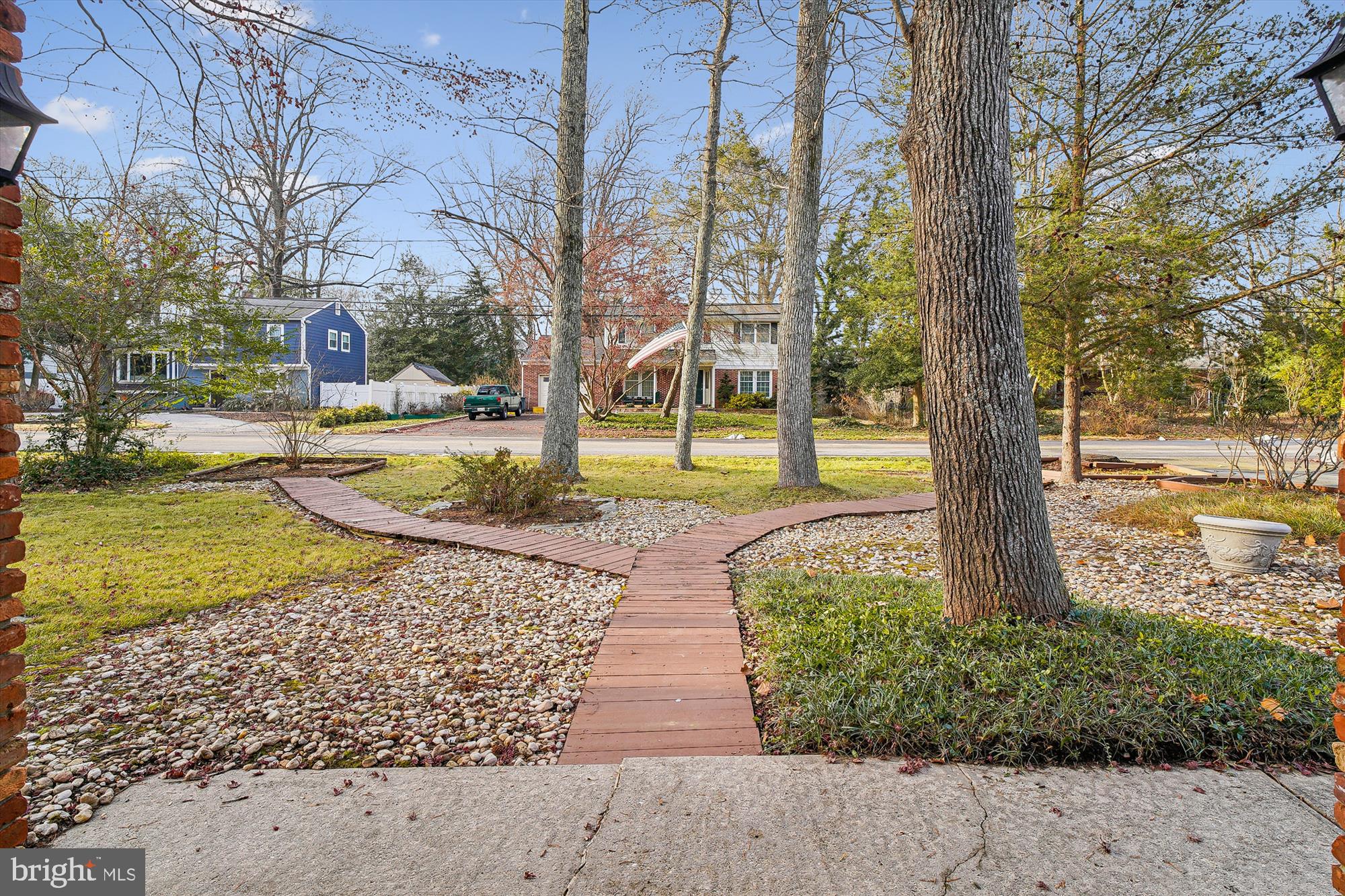 2845 Carrollton Road Annapolis, MD 21403 - Photo 3 of 47 a view of a pathway with a yard