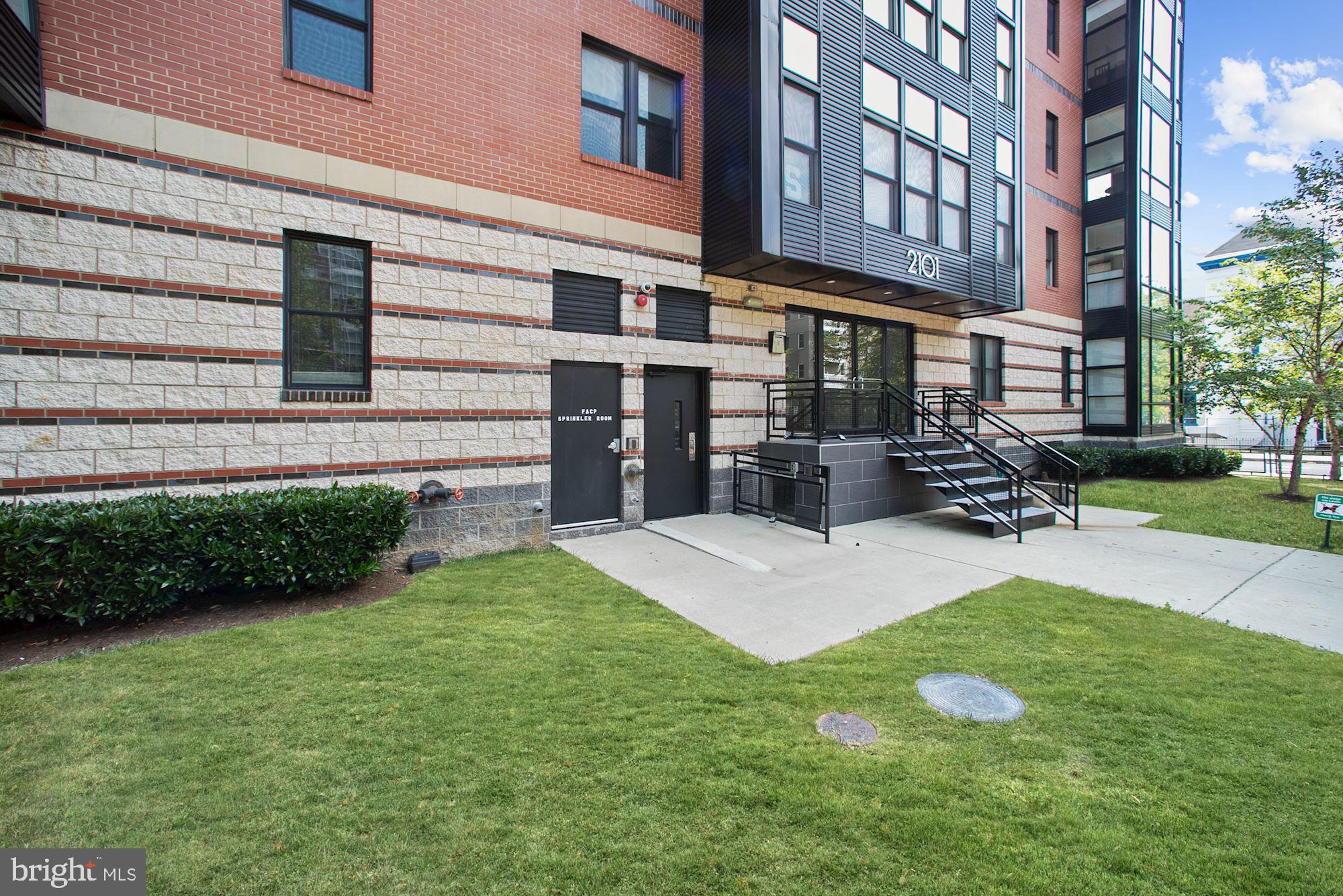2101 11th Street Northwest, Unit 403 Washington, DC 20001 - Photo 20 of 25 Front of Building with grassy area to play