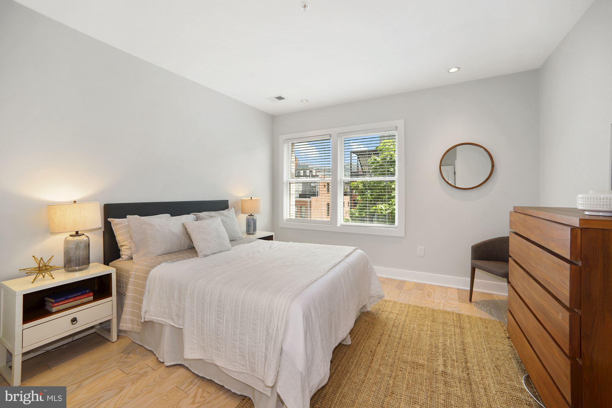 2101 11th Street Northwest, Unit 403 Washington, DC 20001 - Photo 10 of 25 Master bedroom with hardwood floors