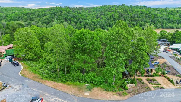an aerial view of residential house with outdoor space