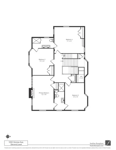 a picture of a floor plan