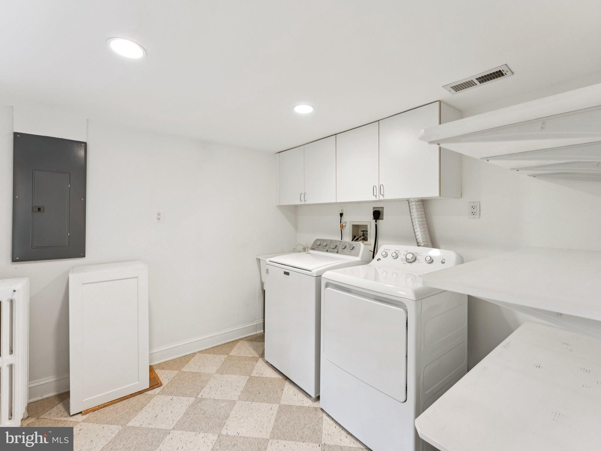 3541 R Street Northwest Washington, DC 20007 - Photo 31 of 35 a utility room with dryer and washer