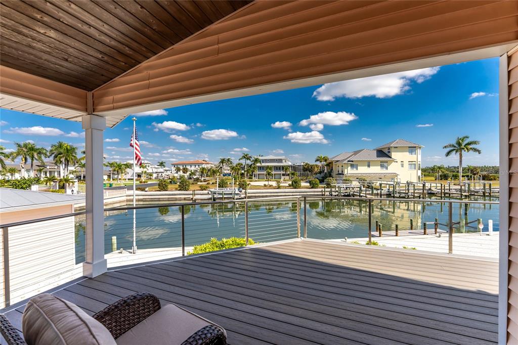 2805 North Beach Road, Unit B Englewood, FL 34223 - Photo 26 of 86 a view of a balcony with city view