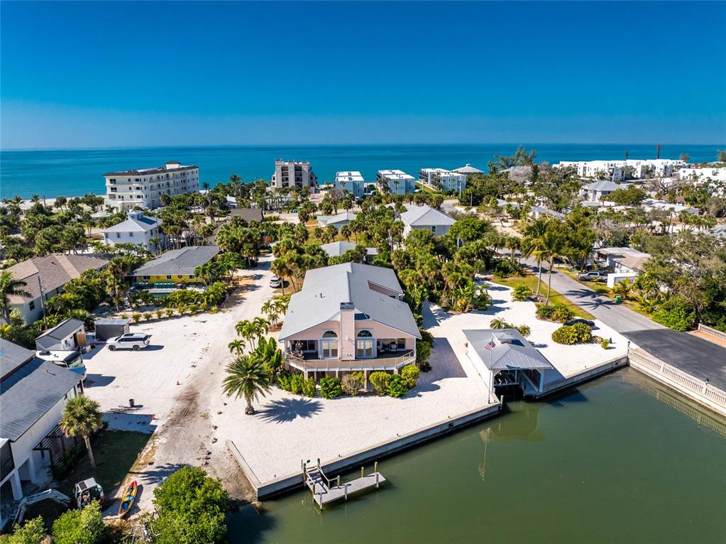 2805 North Beach Road, Unit B Englewood, FL 34223 - Photo 3 of 86 an aerial view of residential houses with outdoor space