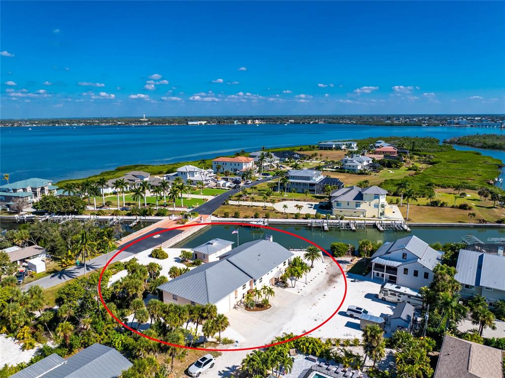 2805 North Beach Road, Unit B Englewood, FL 34223 - Photo 76 of 86 a view of a city with an ocean