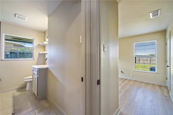 a bathroom with a sink and a toilet