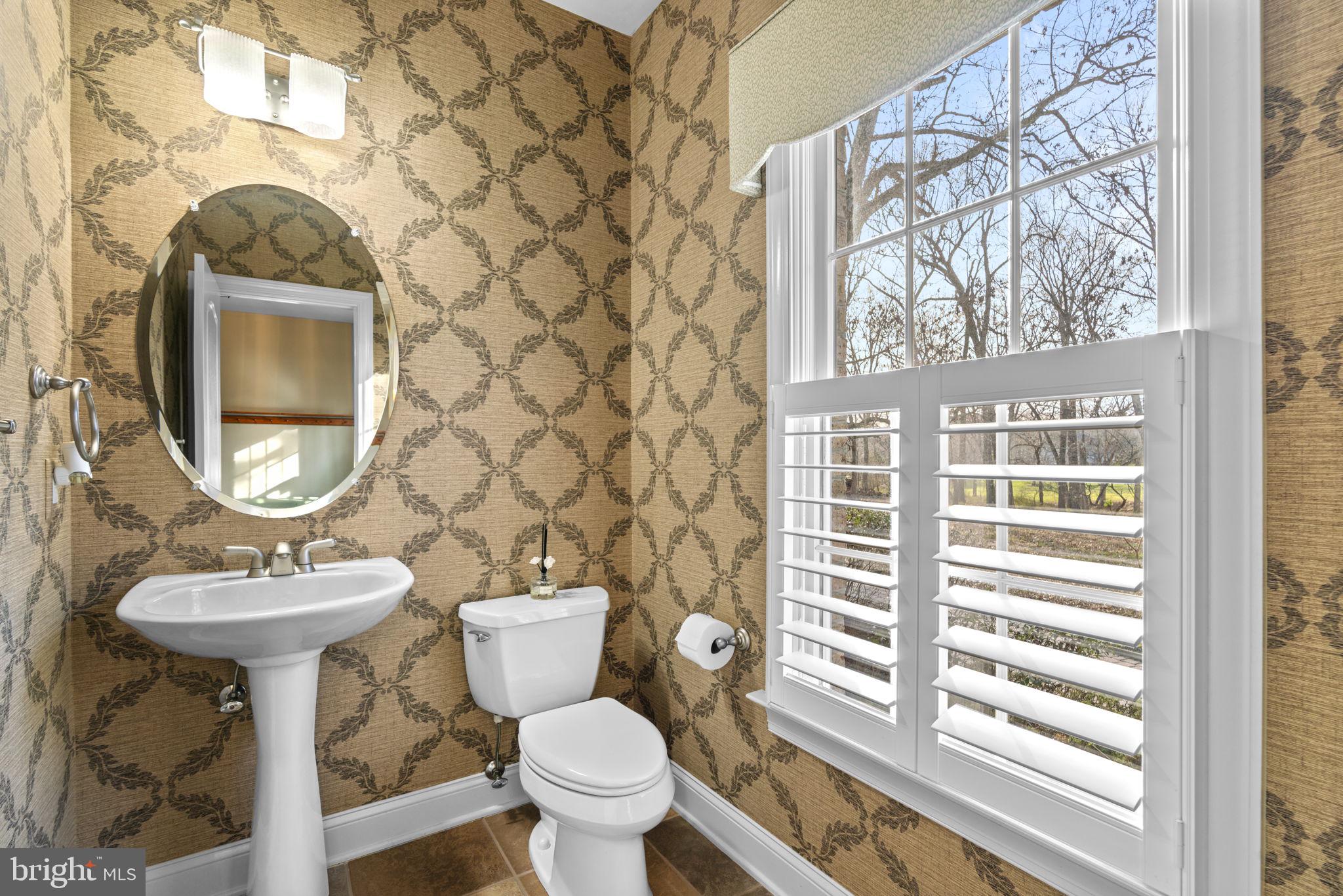 3091 Emerald Valley Road Ellicott City, MD 21042 - Photo 28 of 95 a bathroom with a toilet sink and mirror