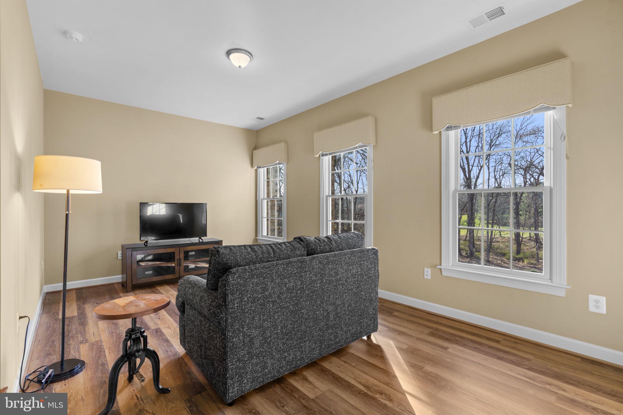 3091 Emerald Valley Road Ellicott City, MD 21042 - Photo 38 of 95 a living room with furniture and a flat screen tv