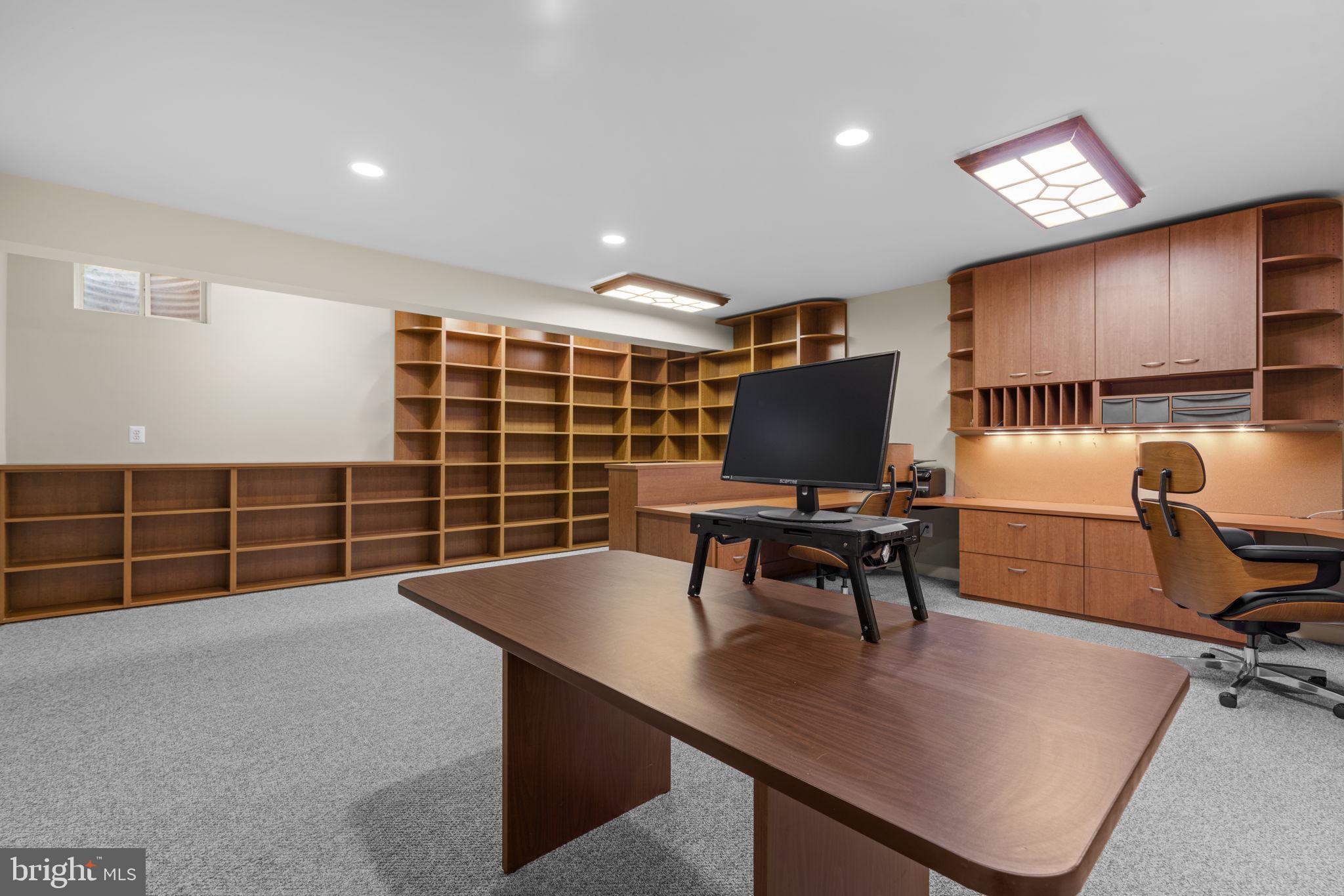 3091 Emerald Valley Road Ellicott City, MD 21042 - Photo 63 of 95 Lower Level Office | Den | Study