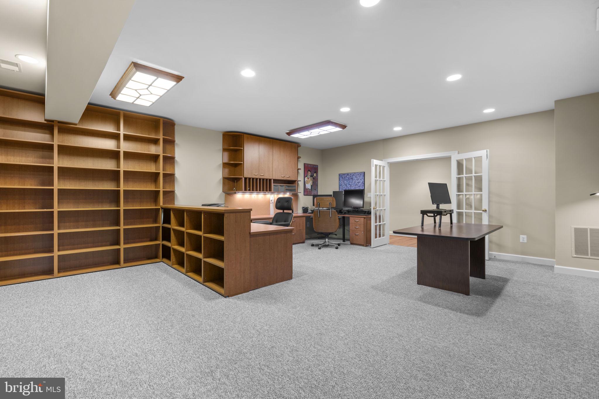 3091 Emerald Valley Road Ellicott City, MD 21042 - Photo 64 of 95 Lower Level Office | Den | Study