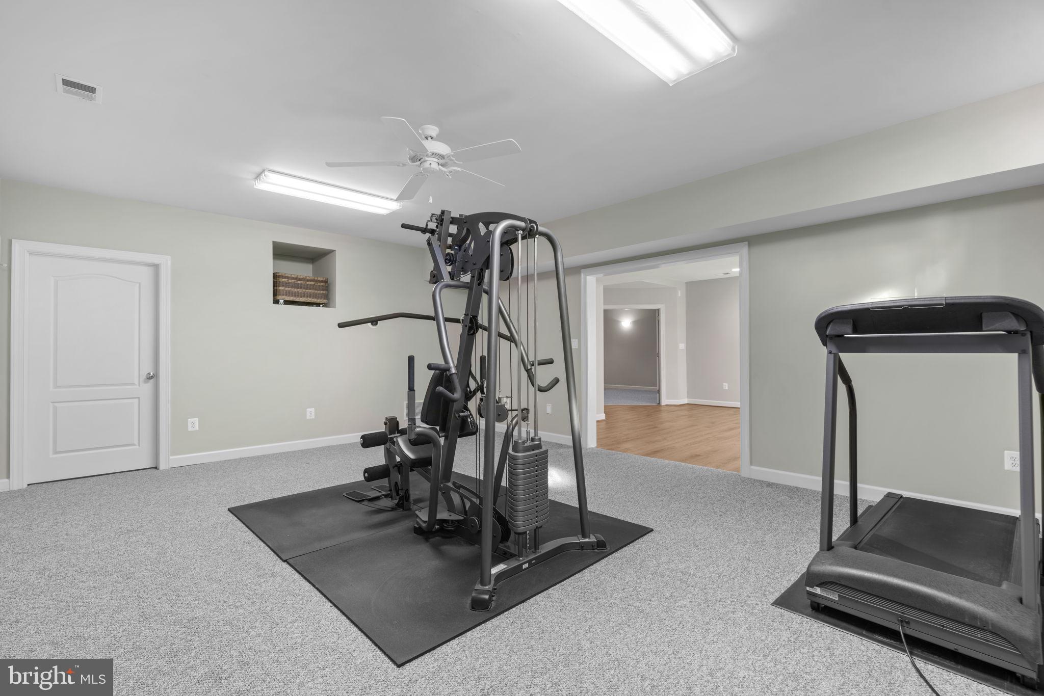 3091 Emerald Valley Road Ellicott City, MD 21042 - Photo 67 of 95 Lower Level Gym Area