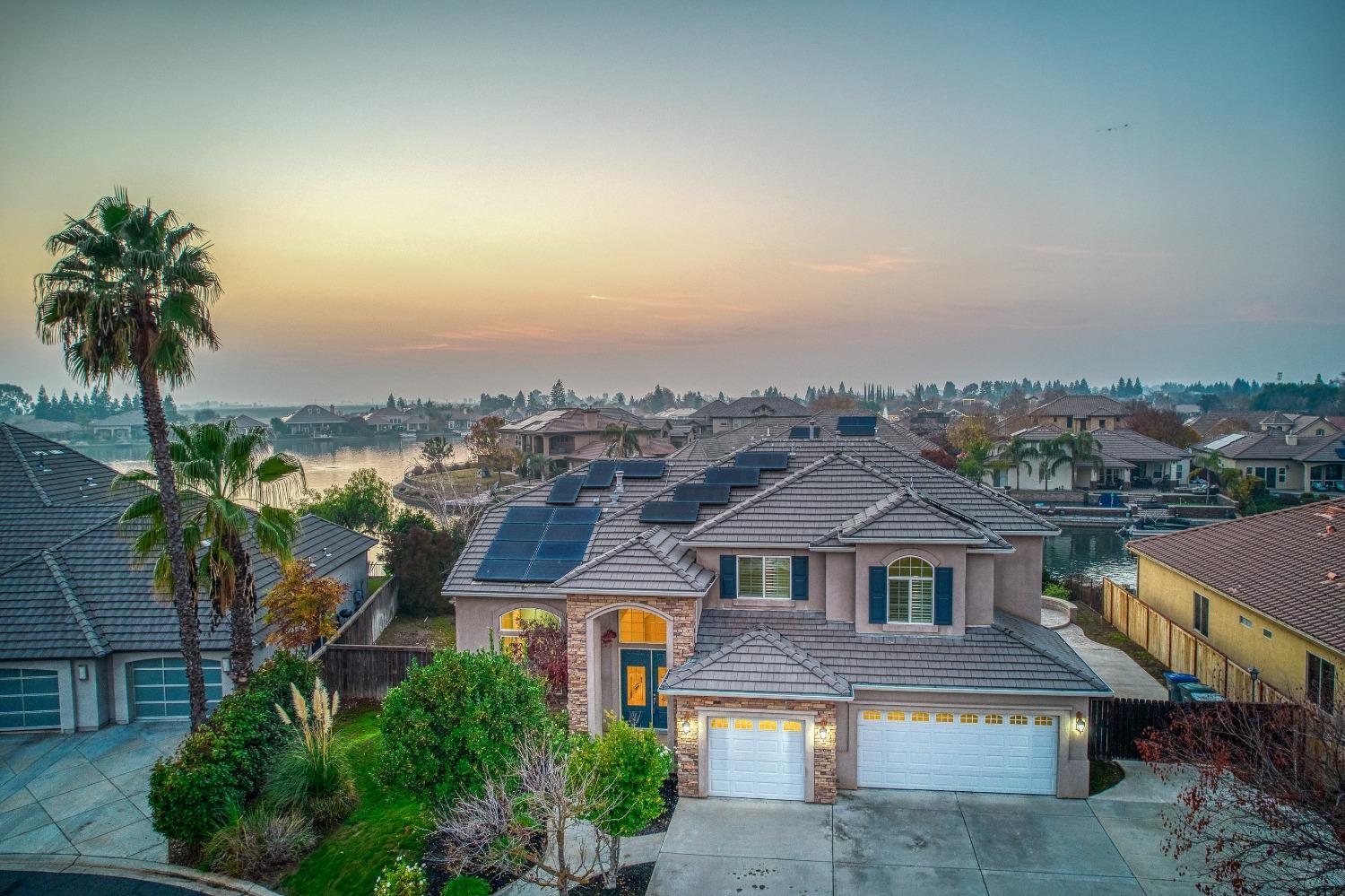 4679 North Island View Clovis, CA 93619 - Photo 45 of 55 an aerial view of a house