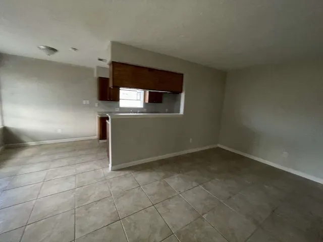 a view of kitchen and window