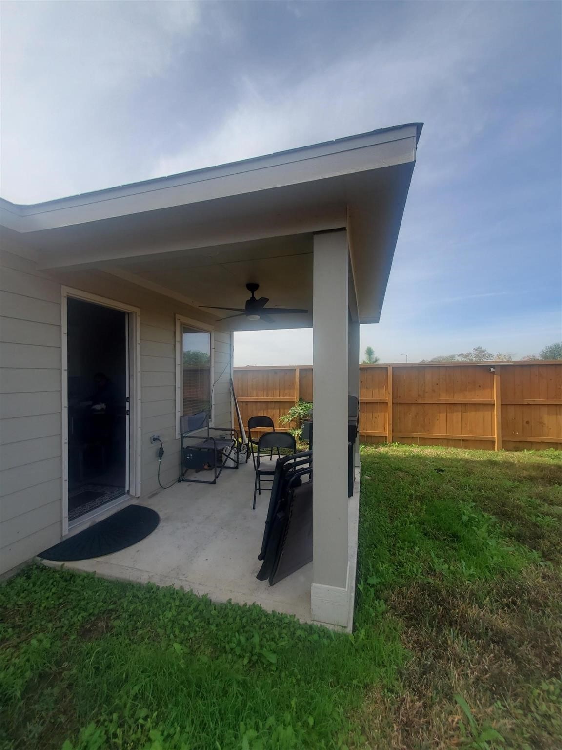 1208 Mare Stable Court Alvin, TX 77511 - Photo 19 of 19 a view of a porch and patio