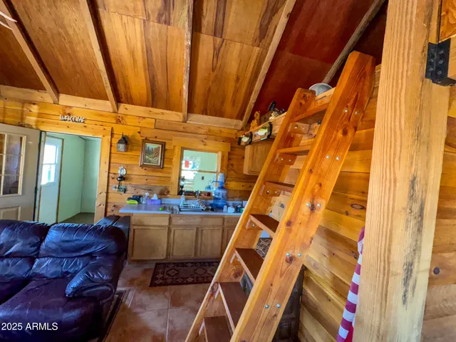 a view of outdoor space and deck