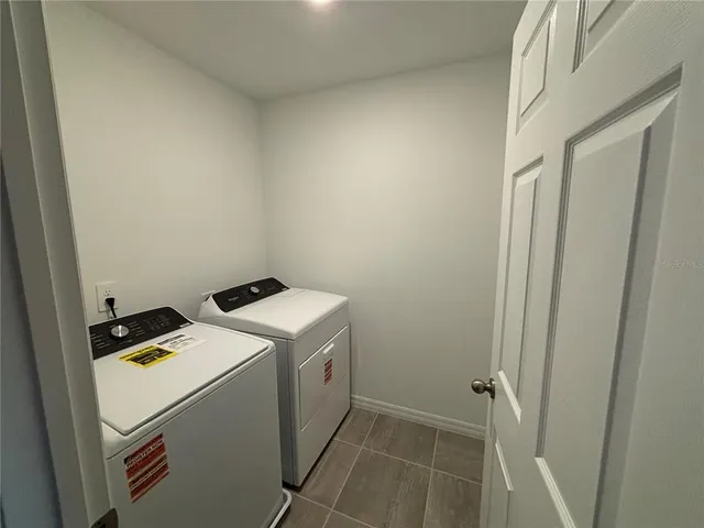 a view of a lake from a yard