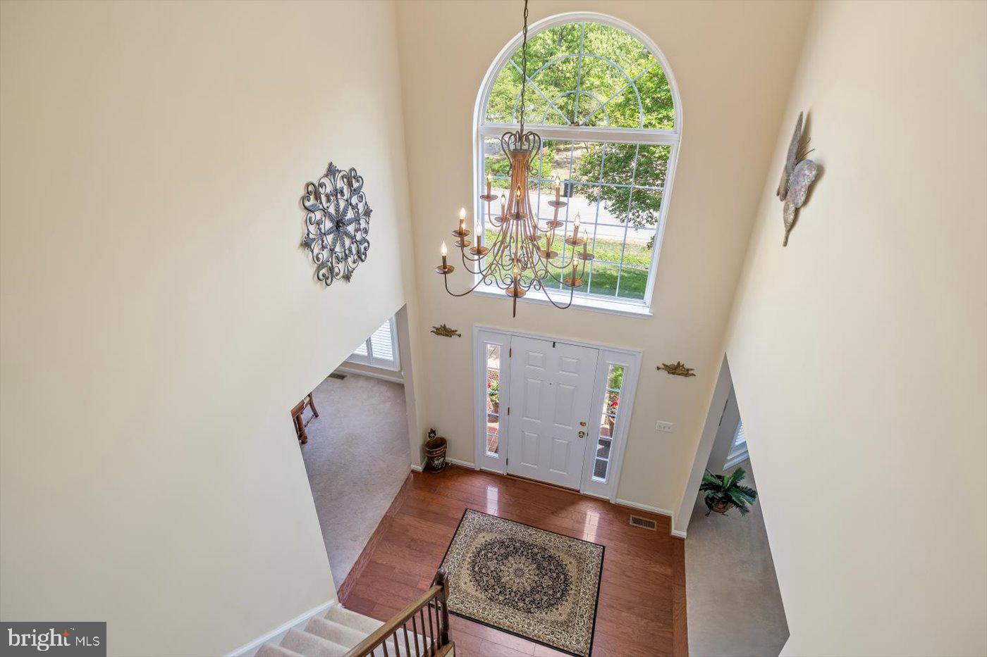 11110 Park Ridge Road Fredericksburg, VA 22408 - Photo 17 of 48 Grand Foyer 18-foot ceilings