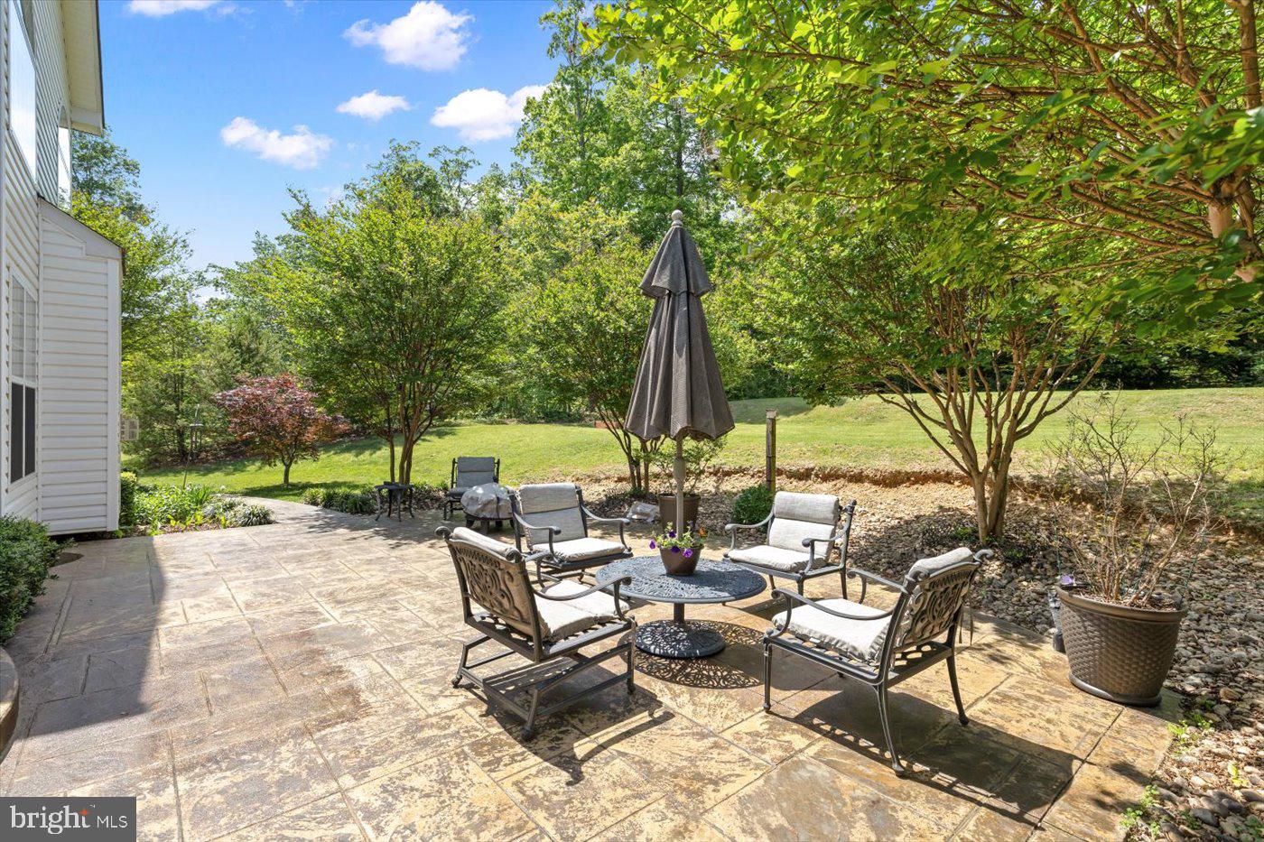 11110 Park Ridge Road Fredericksburg, VA 22408 - Photo 9 of 48 Stamped patio