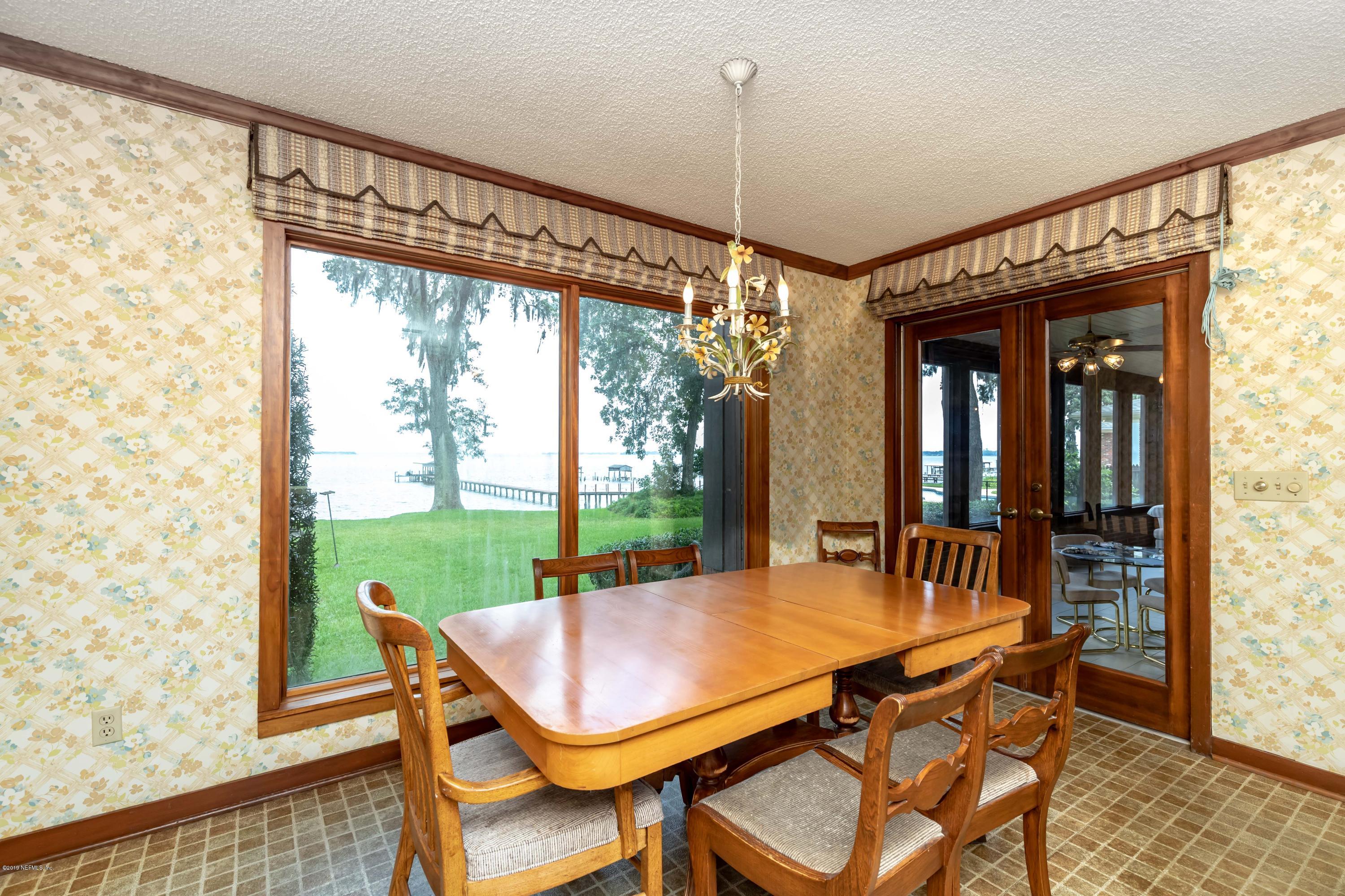 2911 Front Road Jacksonville, FL 32257 - Photo 35 of 71 a view of a dining room with furniture window and outside view