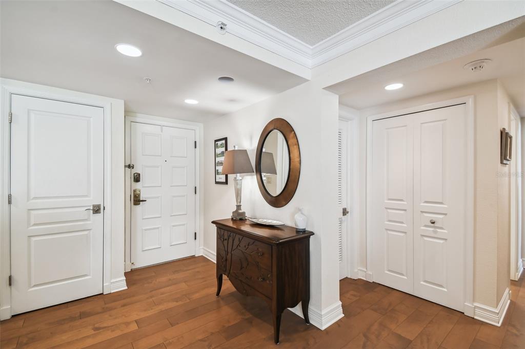 36750 Highway 19, Unit 23213 Palm Harbor, FL 34684 - Photo 13 of 73 a view of a hallway with wooden floor