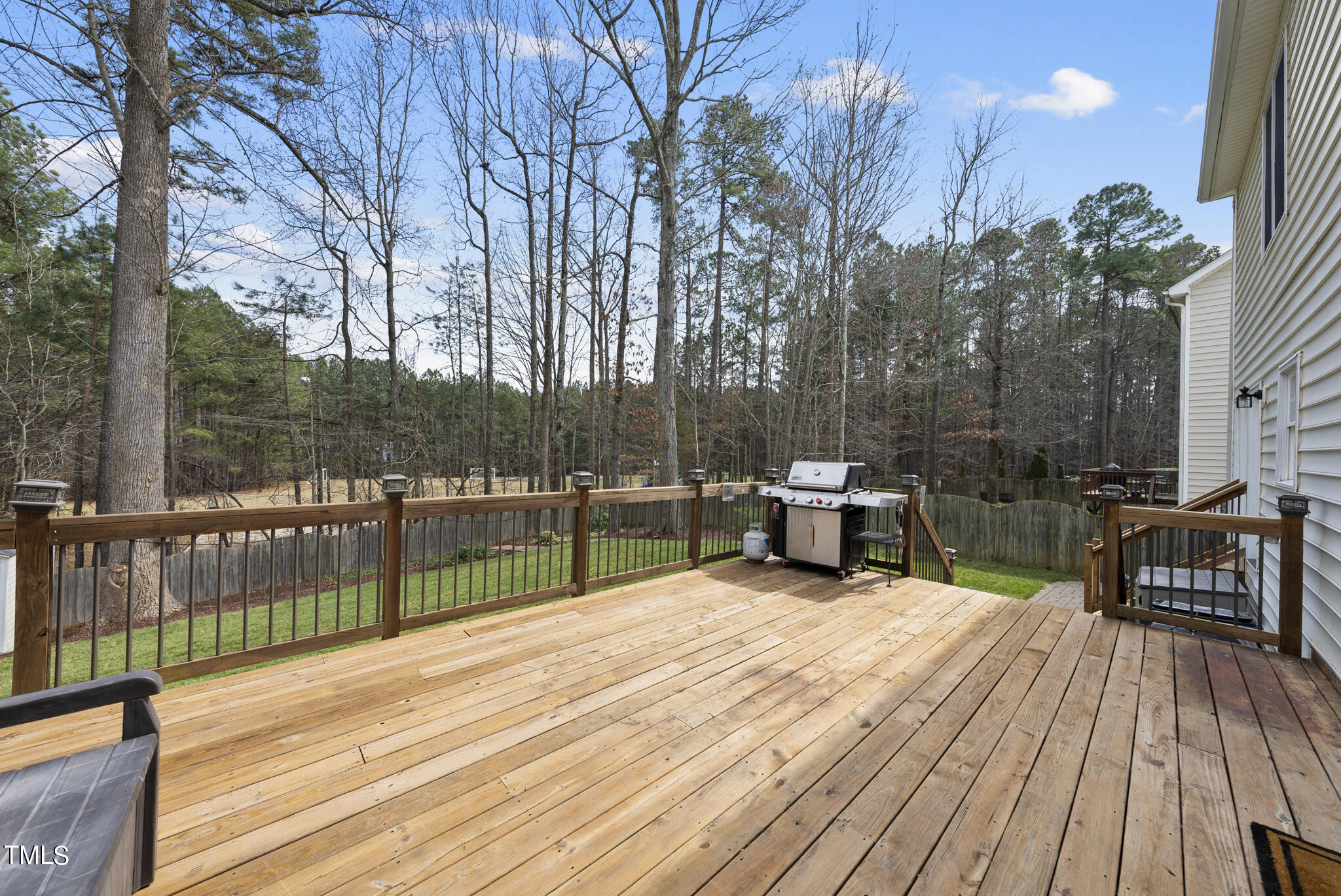 9013 Miranda Drive Raleigh, NC 27617 - Photo 35 of 41 Back Deck