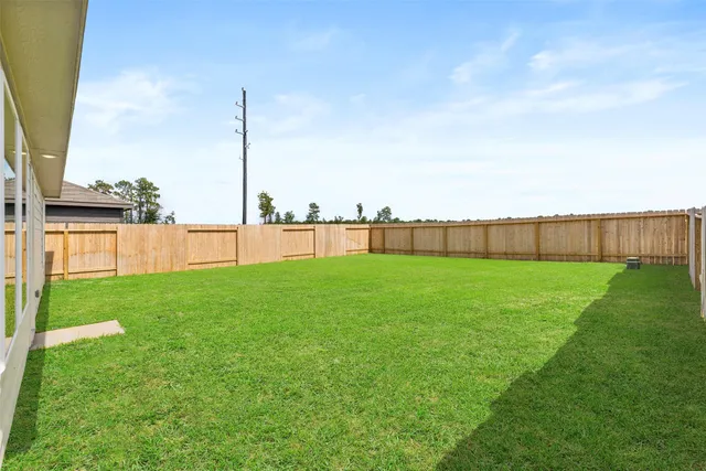 a view of field with grass