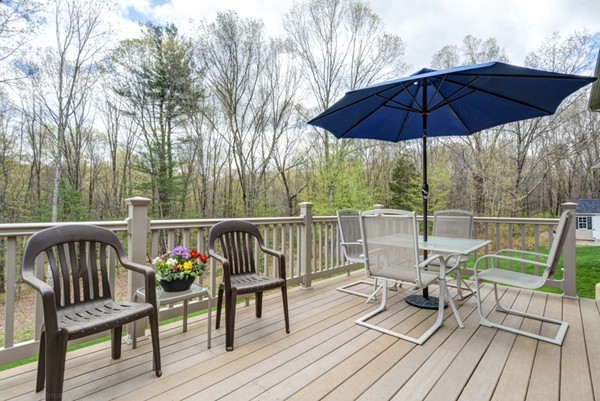 45 Putnam Hill Road Sutton, MA 01590 - Photo 27 of 30 a view of deck with furniture and wooden deck