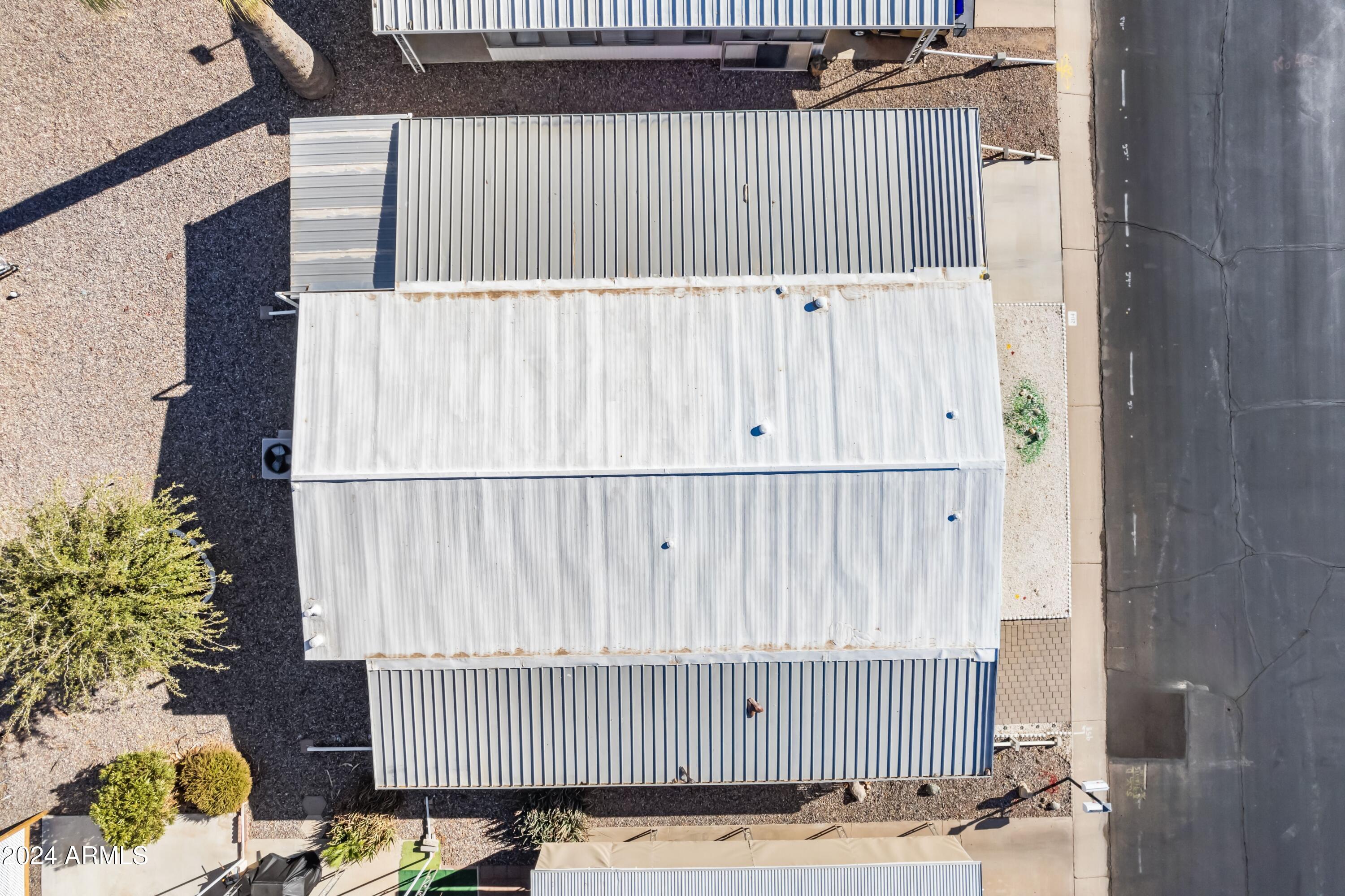 2100 North Trekell Road, Unit 204 Casa Grande, AZ 85122 - Photo 22 of 27 a view of balcony with small garden