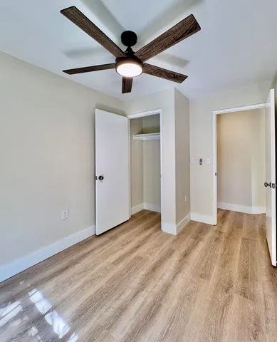 wooden floor in an empty room